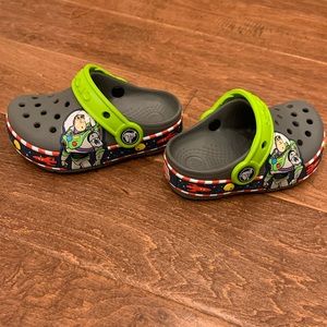Buzz Lightyear light up Crocs